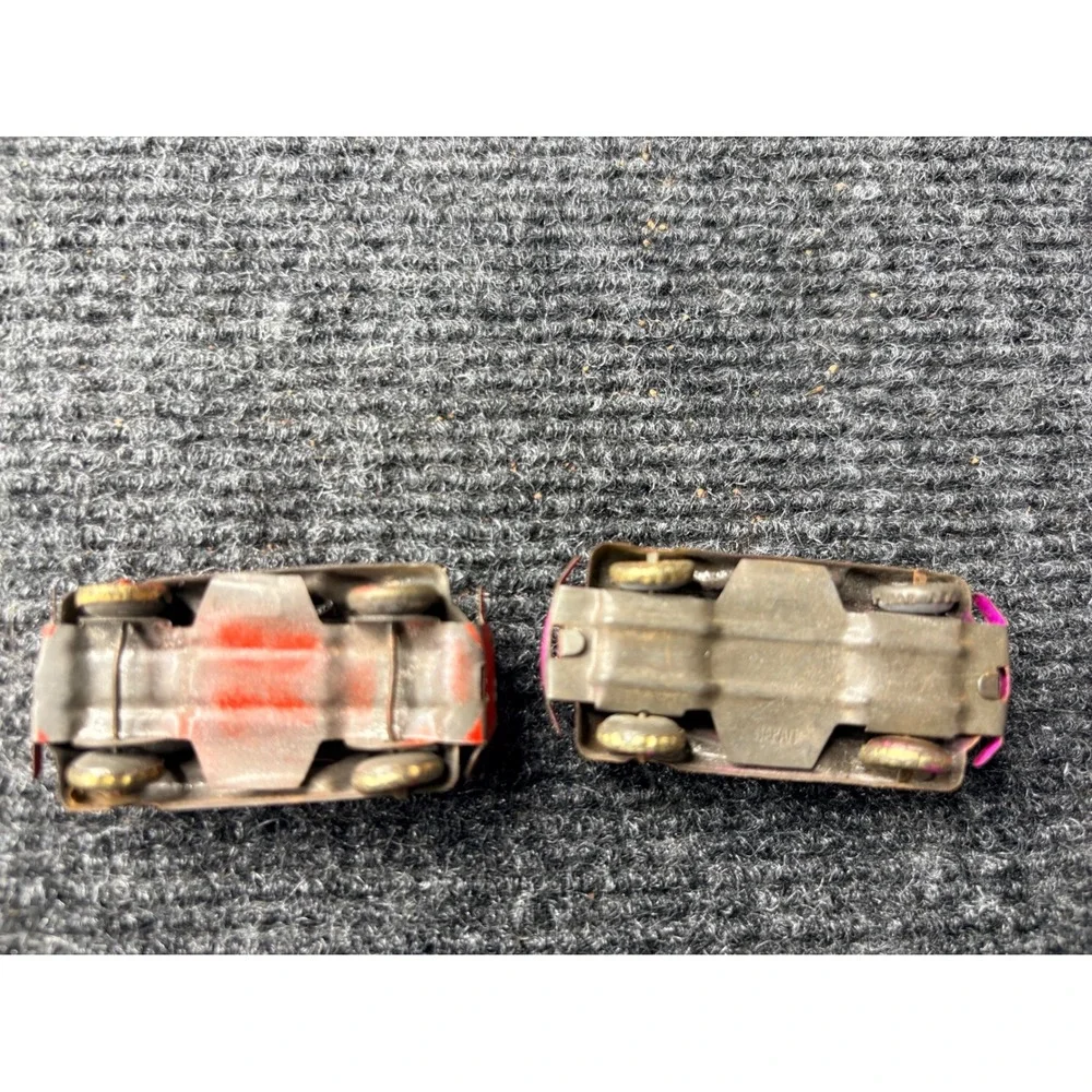 Vintage Diecast Metal Toy Car Lot Yatming Jaguar XJS Tootsietoy USA Japan 4pc